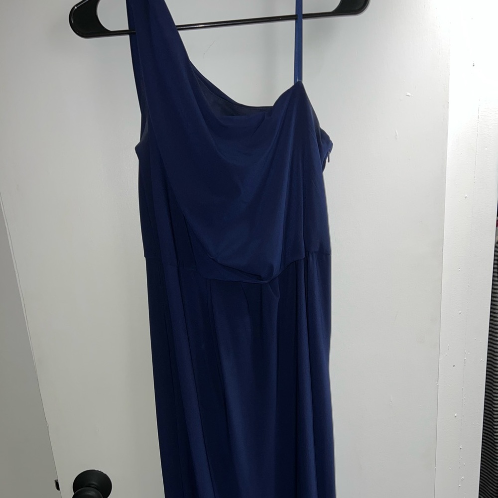 Blue long formal dress